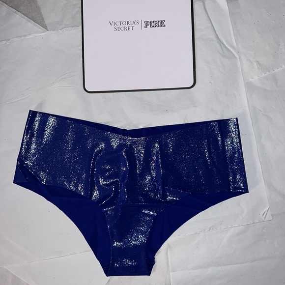 (XL) Victoria's Secret No Show Foil Cheeky Panty - Picture 1 of 10